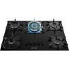 COCINA A GAZ 5H ANAFE MUELLER TRIPLE NEGRO