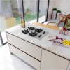 COCINA A GAZ 4H ANAFE MUELLER TRIPLE ALUMINIO