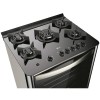 COCINA A GAZ 5H FISCHER GRAN CHEFF SILVER