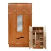 ROPERO PLACARD 3P LINEA LA EE NATURAL 230*130*53