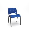 SILLA FIJA SLIM ERGOPLAX AZUL