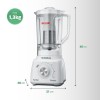 LICUADORA MONDIAL TURBO POWER 550W WHITE BLANCO