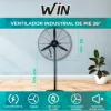 VENTILADOR PIE WIN 26 DIAMETRO