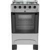 COCINA A GAZ 4H MUELLER MFI4BA TITANIO - MODERATTO