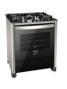 COCINA A GAZ 5H FISCHER GRAN CHEFF SILVER