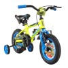 BICICLETA 12 CALOI X-CROSS AMARILLO NEGRO