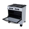 COCINA A GAZ 5H MBARETE ABBATEC BLANCO